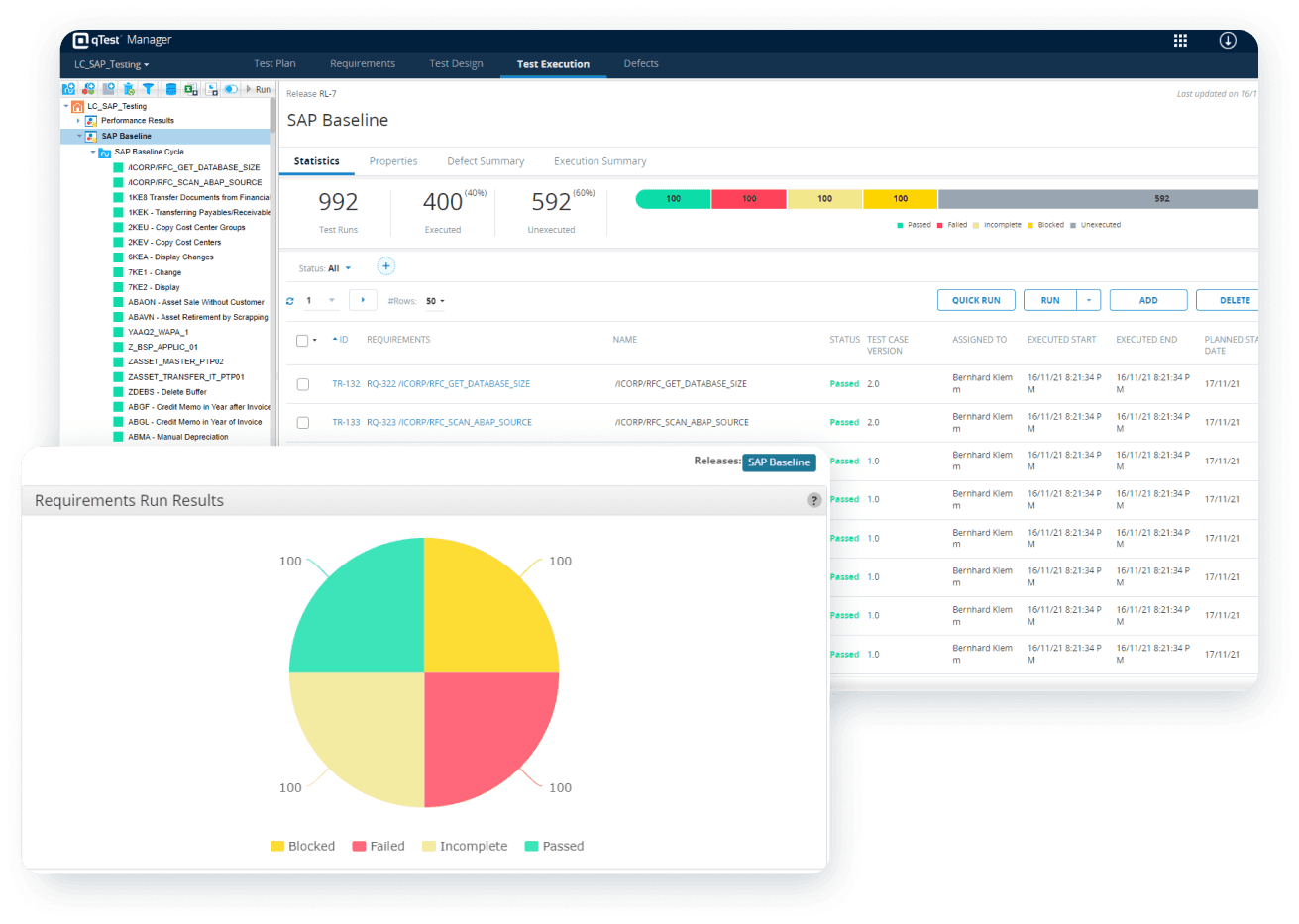 Tricentis qTest - SAP test management